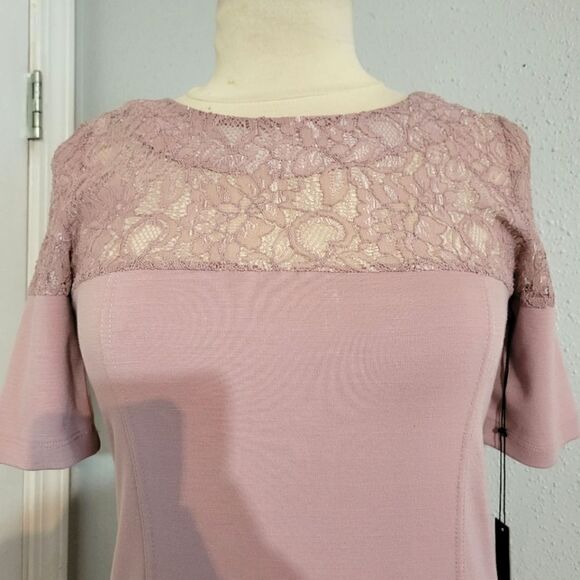BCBGMAXAZRIA shift dress  lilac NWT - Picture 6 of 12